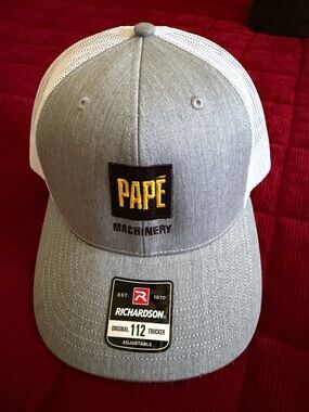 Gray Pape Richardson  Trucker Hat one size